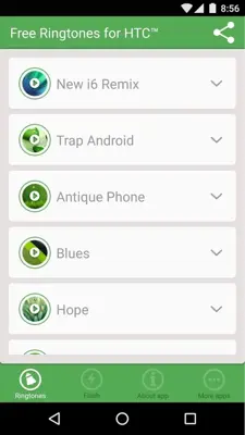 Free Ringtones for HTC™ android App screenshot 4